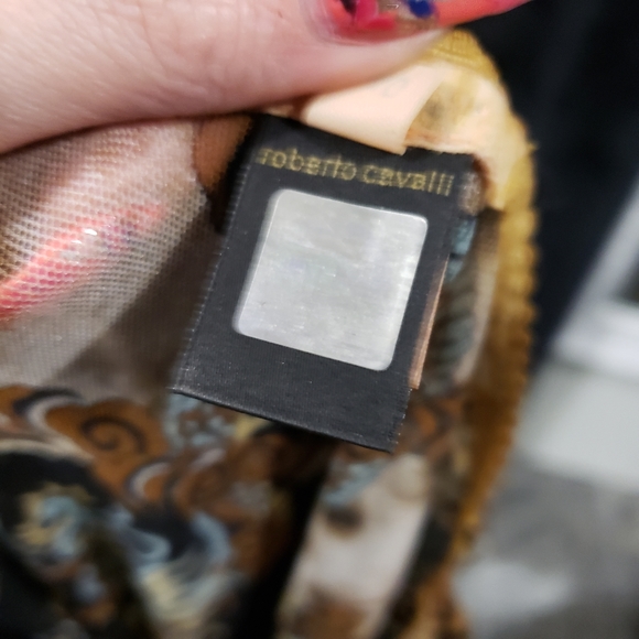 Roberto Cavalli Leopard Mesh Shirt Size M - Picture 4 of 4